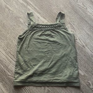 Forest green top